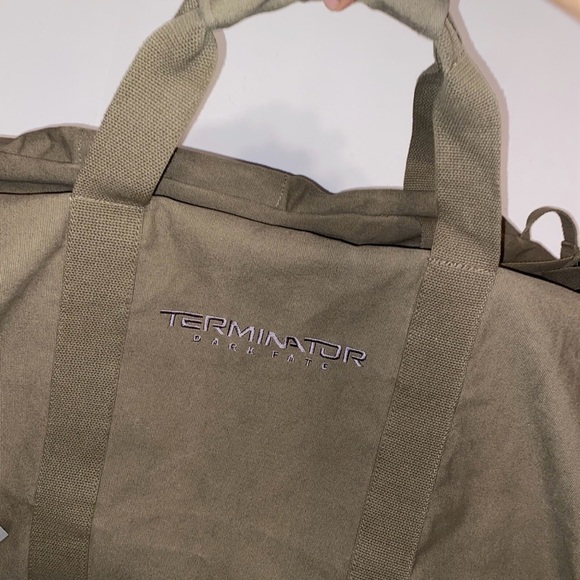 Terminator Olive Drab Canvas Gen II Duffle Bag 2 Strap Backpack Tactical bag - Picture 11 of 14